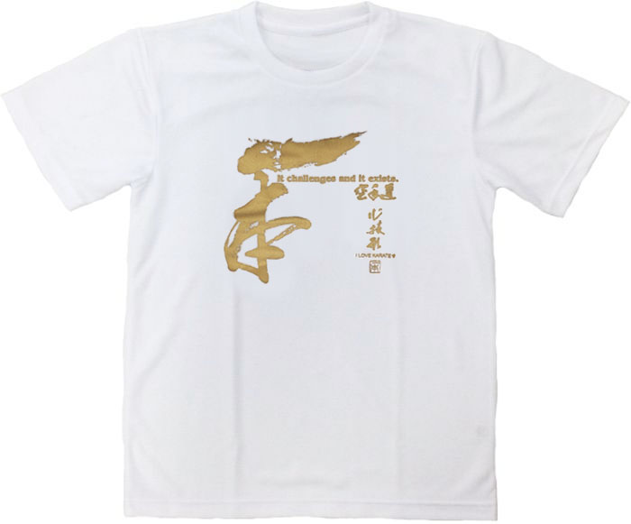 空手Ｔシャツ 『一本』 前面プリント ライナースポーツオリジナル